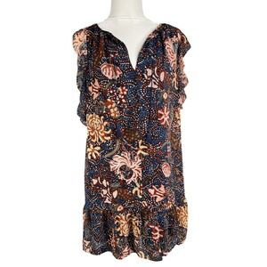 madewell embroidered wander dress Madewell Embroidered Wander Dress Size XXS Black